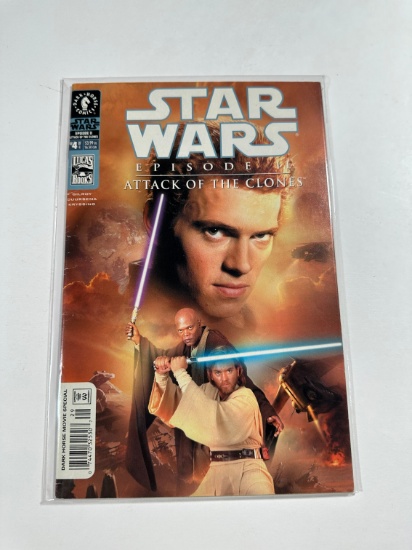 STAR WARS EPISODE II: ATTACK OF THE CLONES #4 OF 4 DARK HORSE COMICS 1ST AP