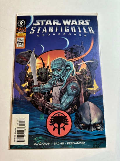 STAR WARS STARFIGHTER CROSSBONES #1 OF 3 DARK HORSE COMICS
