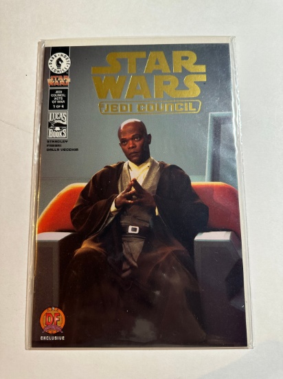 STAR WARS JEDI COUNCIL : ACTS OF WAR # 1 OF 4 DF EXCLUSIVE DARK HORSE COMIC
