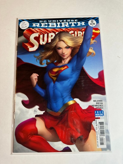 SUPERGIRL #12 DC UNIVERSE REBIRTH 1ST PRINT