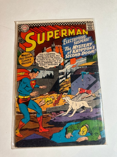 SUPERMAN #189 THE MYSTERY OF KRYPTON'S SECOND DOOM