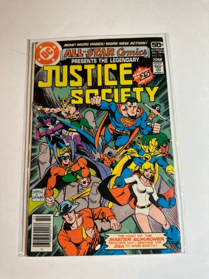 JUSTICE SOCIETY #74 NEWSTAND EDITION