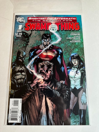 BRIGHTEST DAY AFTERMATH: THE SEARCH FOR SWAMP THING #1 FIRST ISSUE OF 3