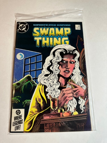 SOPHISTICATED SUSPENSE SWAMP THING #33 WHERE THE LEGENDS LIVE!
