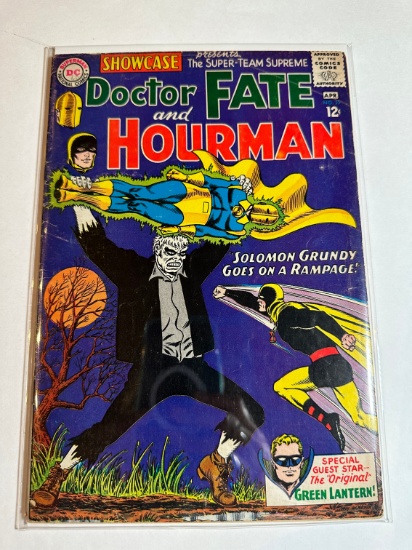 DOCTOR FATE AND HOURMAN #55 1ST SILVER AGE APPERANCES OF SOLOMON GRUNDY & G
