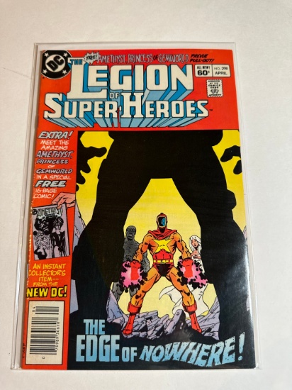 THE LEGION OF SUPER HEROS #298 NEWSTAND EDITION