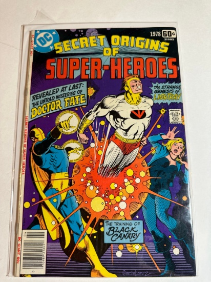 SECRET ORIGINS OF SUPER HEROS #1978 THE TRAINING OF BLACK CANARY