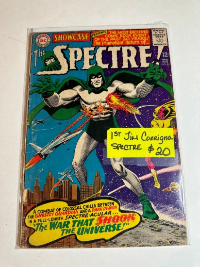 THE SPECTRE #60 1ST JIM CORRIGNA SPECTRE