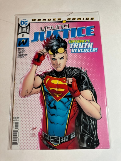YOUNG JUSTICE #15 SUPERBOY'S TRUTH REVEALED!