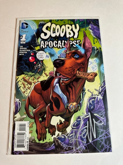 SCOOBY APOCALYPSE #1 AUTOGRAPHED BY KEITH GIFFEN