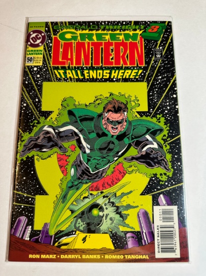 GREEN LANTERN #50 V3 DEATHS OF SINESTRO & KILOWAY 1ST APPERANCES OF HAL JOR