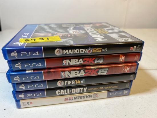 ASSORTED VIDEO GAMES - PLAYSTATION 4 LOT