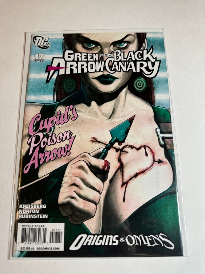 GREEN ARROW AND THE BLACK CANARY #17 ORIGINS AND OMENS