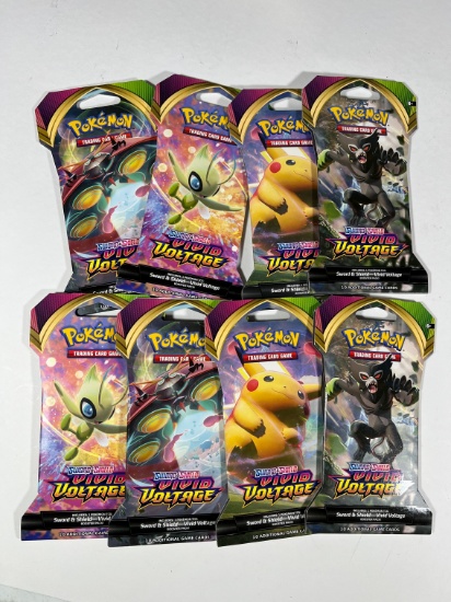 POKEMON CARDS - BOOSTER PACKS VIVID VOLTAGE (2 ART SETS)