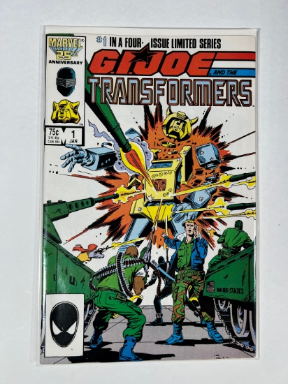 GIJOE AND THE TRANSFORMERS #1 - MARVEL LIMITED SERIES