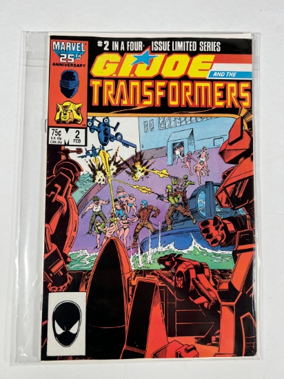 GIJOE AND THE TRANSFORMERS #2 - MARVEL LIMITED SERIES