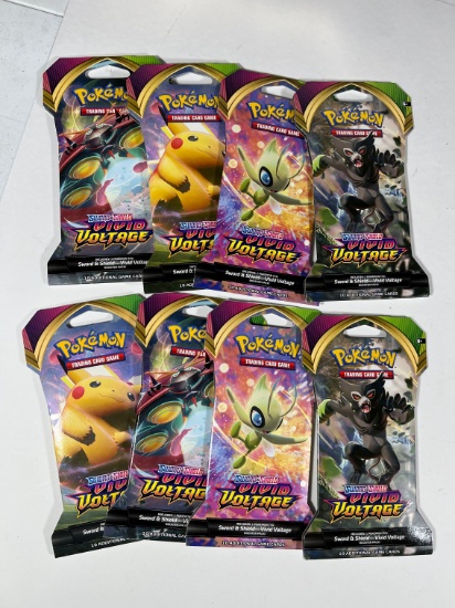 POKEMON CARDS - BOOSTER PACKS VIVID VOLTAGE (2 ART SETS)