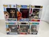 FUNKO POP! DUKE CABOOM #529, RED JAFAR #359, TIMON #549,SHERE KHAN #445,SCA