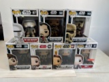 FUNKO POP: FIRST ORDER SNOWTROOPER #67, BAZE MALBUS #141, SCARIF STORMTROOP