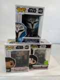 FUNKO POP: BO-KATAN KRYZE #412, THE MANDALORIAN #461, CASSIAN ANDOR #534