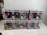 FUNKO POP! HIGH PRISTESS #1056 X 5, ASHI #1053 X4 , DA SAMURAI #1054