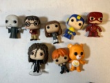 FUNKO (NO BOX) ASSORTED - HARRY POTTER, VOLDEMORT, THE FLASH, RON WEASLEY,