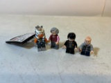 STAR WARS AHSOKA TANO, HARRY POTTER LEGO FIGURES X3