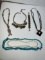 JEWELERY ASSORTED - (1) BRACLET (5) NECKLACES