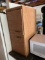 WOOD STORAGE CABINET