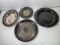 PLATTERS ASSORTED - WM ROGERS, WEBSTER WILCOX INTERNATIONAL SILVER CO, ETC