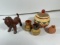 DÉCOR ASSORTED - DONKEY, MINATURES, ETC