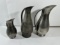 KDM - ROYAL HOLLAND PEWTER PITCHERS