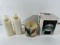 ASSORTED CANDLE, ELECTRIC CANDLES, WINTER WONDERLAND SNOWGLOBE