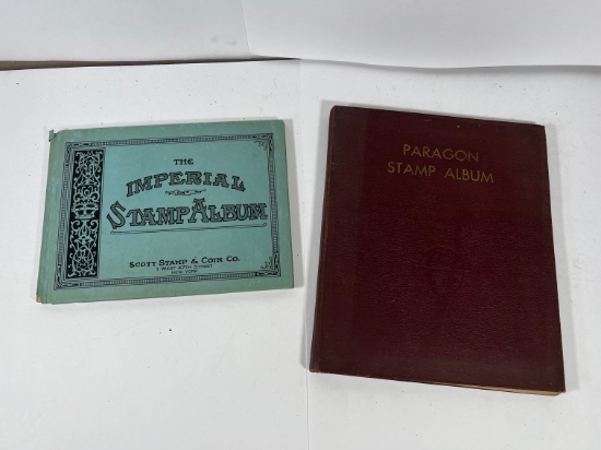 STAMP ALBUMS (PARAGON) & (THE IMPERIAL)