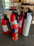 FIRE EXTINGQUISHERS/ FIRE STOPPERS ASSORTED