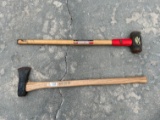 TRUE TEMPER SLED HAMMER & AXE
