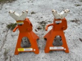3-TON ORANGE JACK STANDS