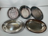 TRAYS ASSORTED - GORHAM, SILVERPLATE, ETC