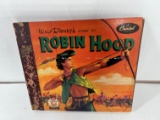 WALT DISNEY (CAPITAL RECORDS) STORY OF ROBIN HOOD - BOOK WITH LP RECORD