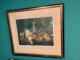 E JACKSON STODART FRAMED ARTWORK - (SIGNED IN PENCIL)