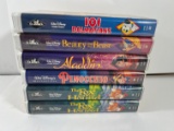 WALT DISNEY VHS MOVIES - (INCLUDING 5 BLACK DIAMOND CLASSICS)