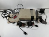 NINTENDO NES - WITH 2 CONTROLLERS, ZAPPER, & ADVANTAGE PAD