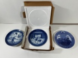 ROYAL COPENHAGEN ANNIVERSARY PLATES -