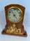 UNITED CLOCK CORP MANTLE CLOCK - BOY/DEER SELF-STARTING