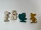 VINTAGE SNOOPY, ROCKY, BULLWINKLE TOYS - CIRCA 1970