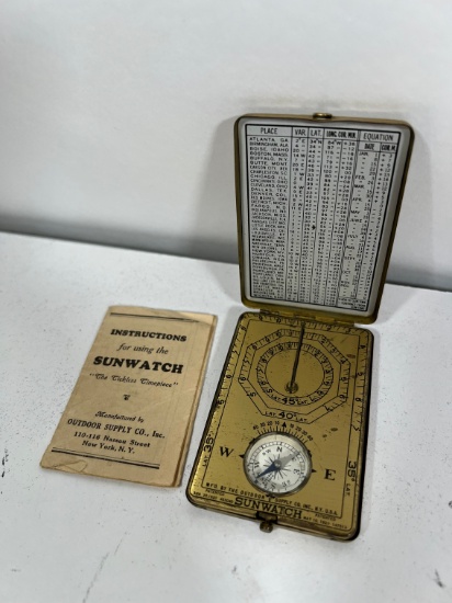 OUTDOOR SUPPLY CO SUNWATCH - WITH INSTRUCTIONS