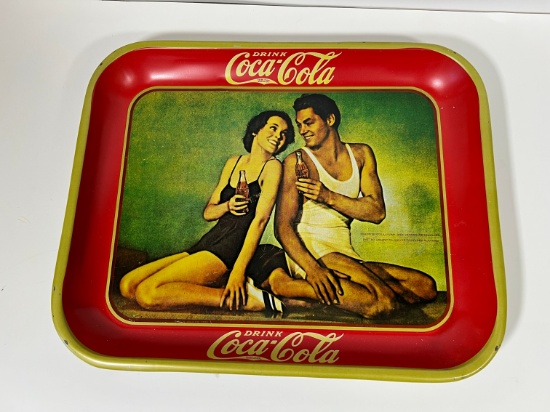 DRINK COCA-COLA METAL TRAY