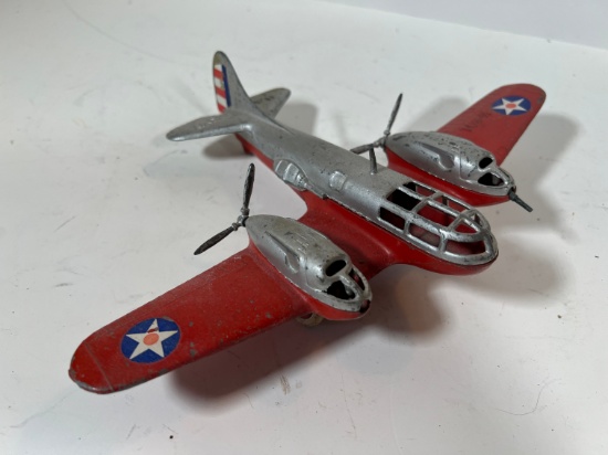 HUBLEY DIE-TOY ANTIQUE METAL PLANE (O'BRIEN)