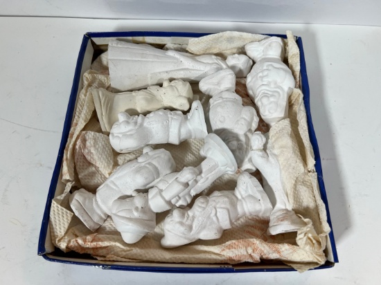 SET - DENTAL MOLDS SNOW WHITE & 7 DWARFS