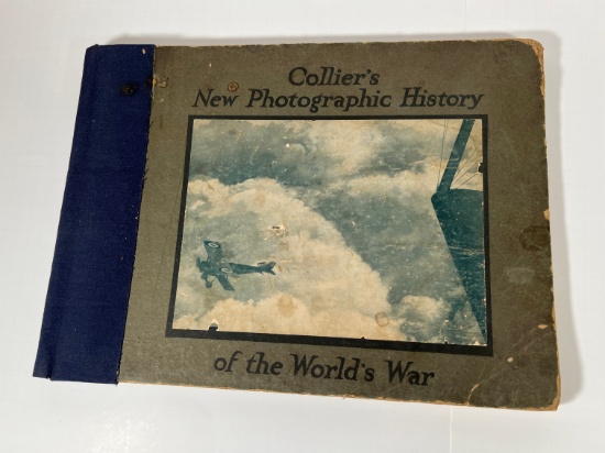 COLLIER'S NEW PHOTOGRAPHIC HISTORY OF THE WORLDS WAR BOOK - 1918